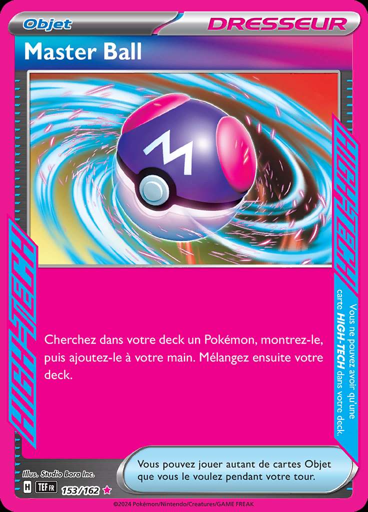Master Ball 153/162 — Forces Temporelles
