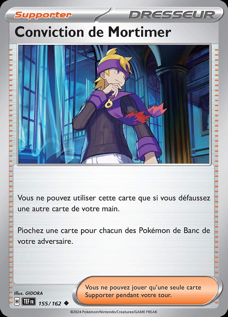 Conviction de Mortimer 155/162 — Forces Temporelles