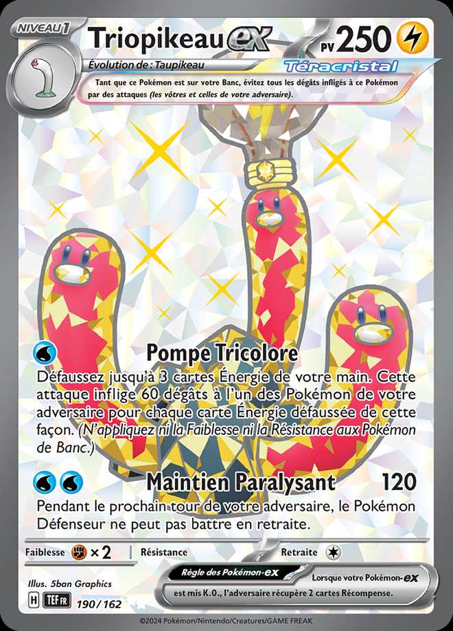 Triopikeau-ex 190/162 — Forces Temporelles