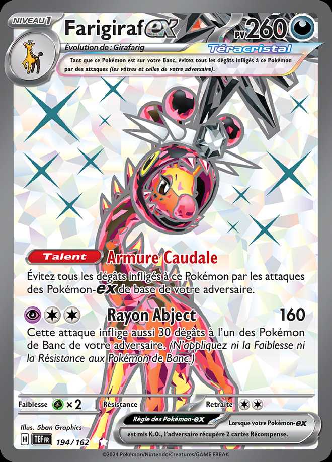 Farigiraf-ex 194/162 — Forces Temporelles