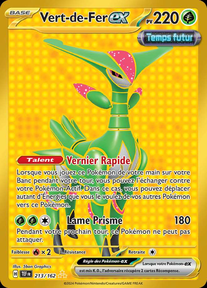 Vert-de-Fer-ex 213/162 — Forces Temporelles