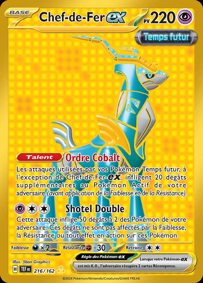 Chef-de-Fer-ex 216/162 — Forces Temporelles