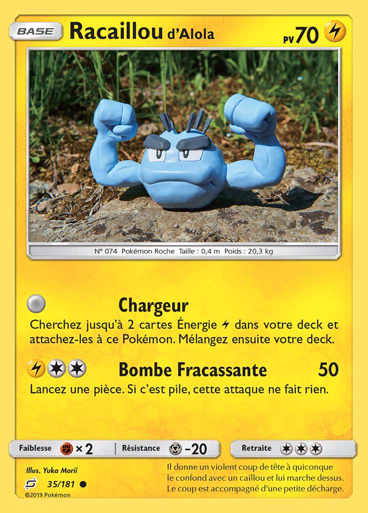 Racaillou d'Alola 035/181 — Duo de Choc