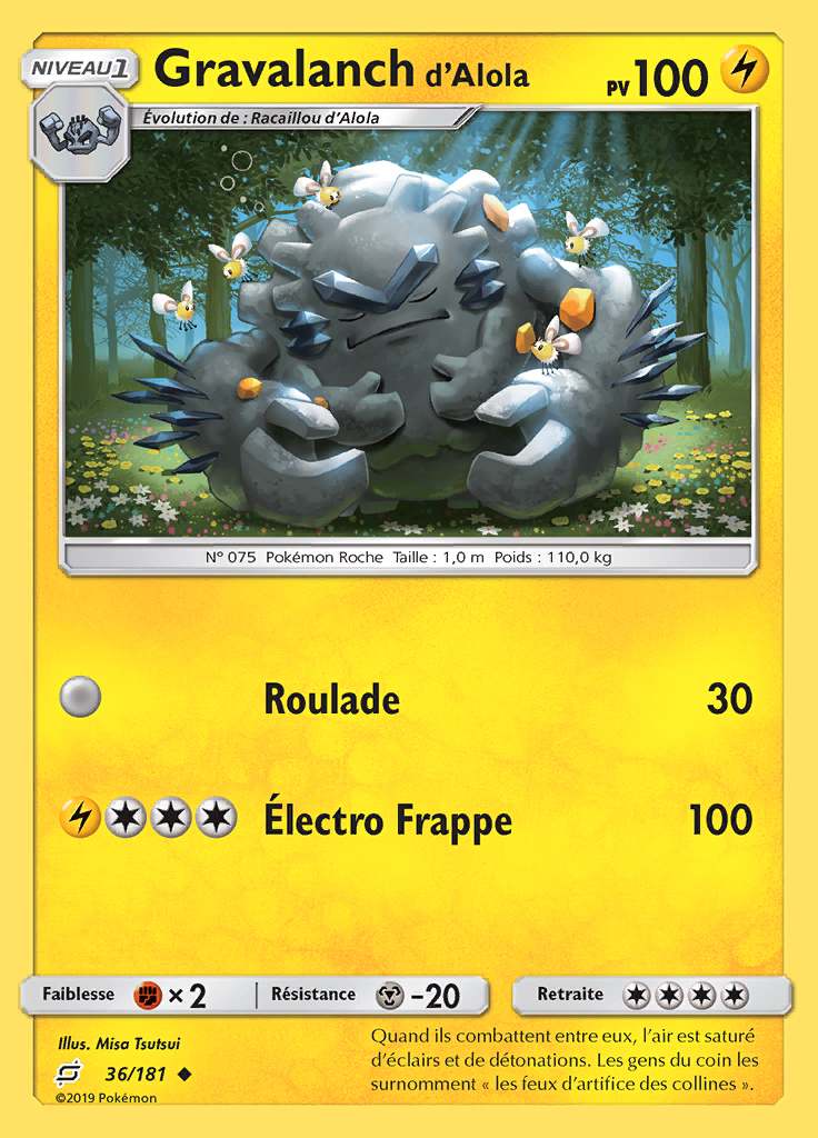 Gravalanch d'Alola 036/181 — Duo de Choc