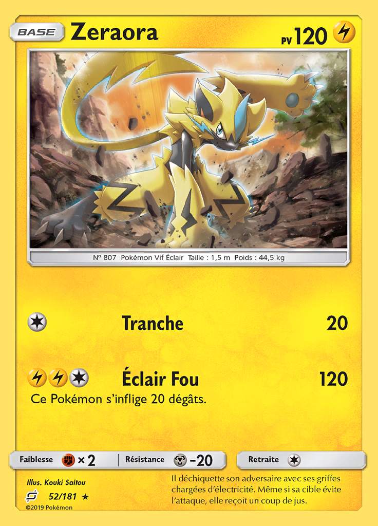 Zeraora 052/181 — Duo de Choc