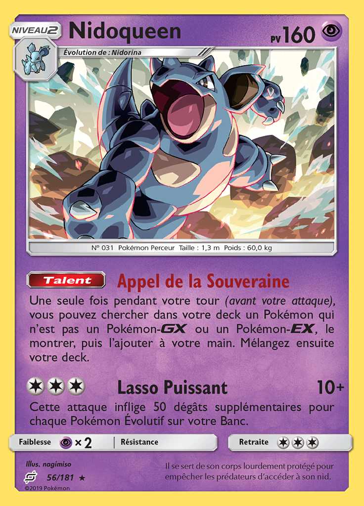 Nidoqueen 056/181 — Duo de Choc