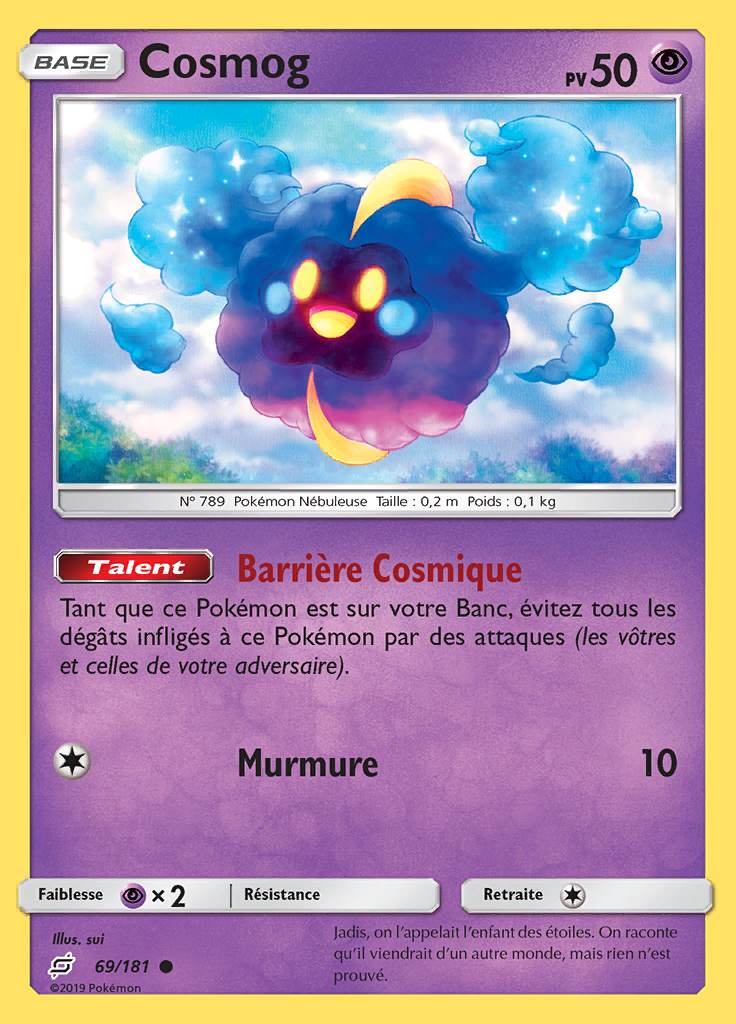 Cosmog 069/181 — Duo de Choc