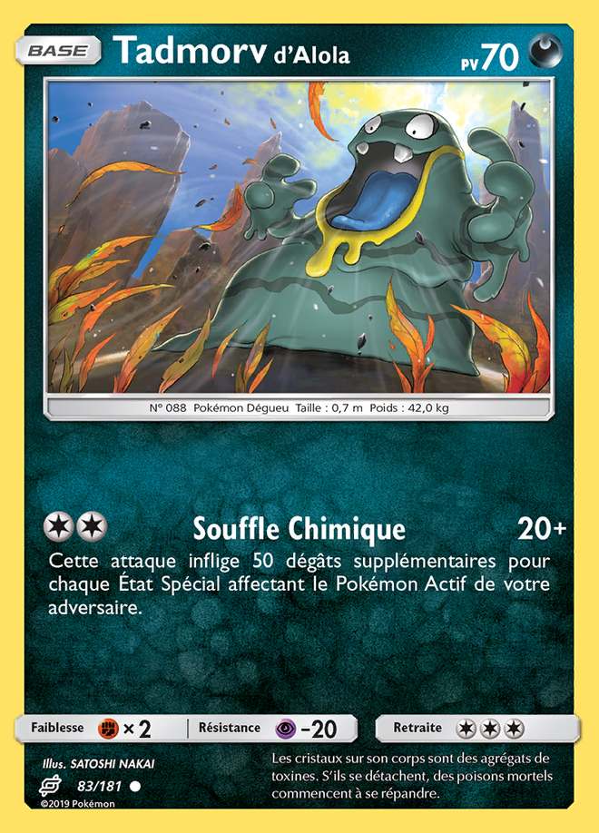 Tadmorv d'Alola 083/181 — Duo de Choc