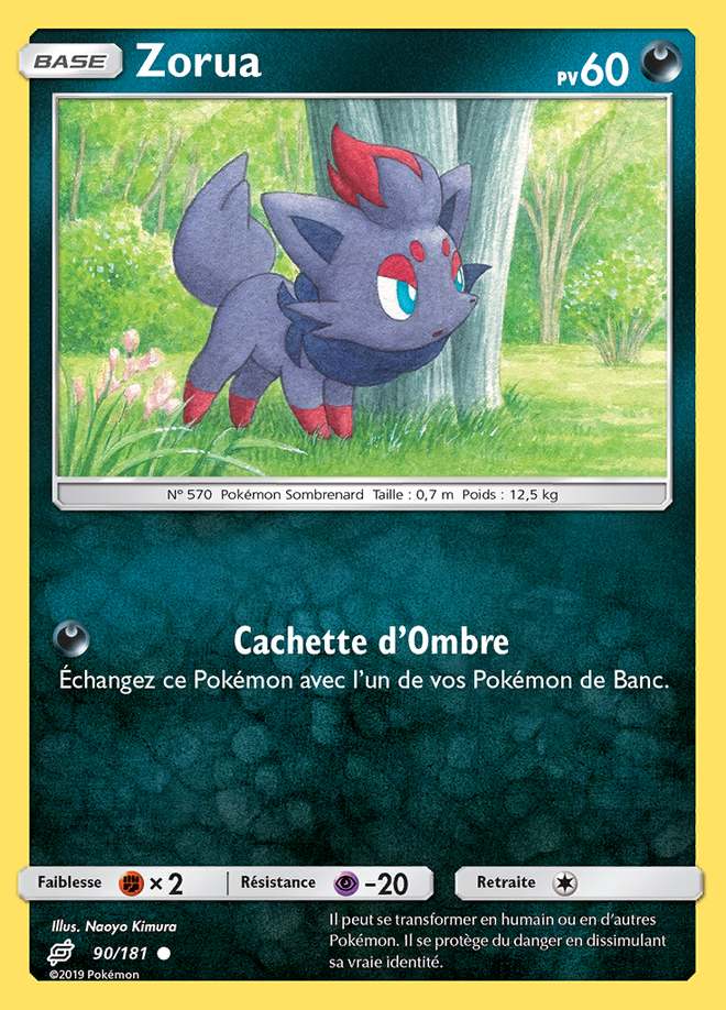 Zorua 090/181 — Duo de Choc