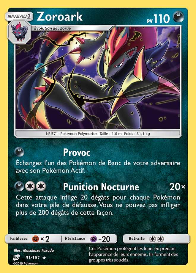 Zoroark 091/181 — Duo de Choc