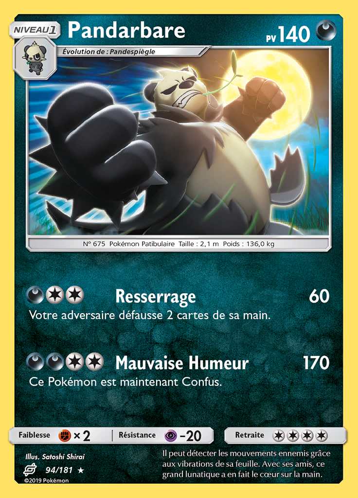Pandarbare 094/181 — Duo de Choc