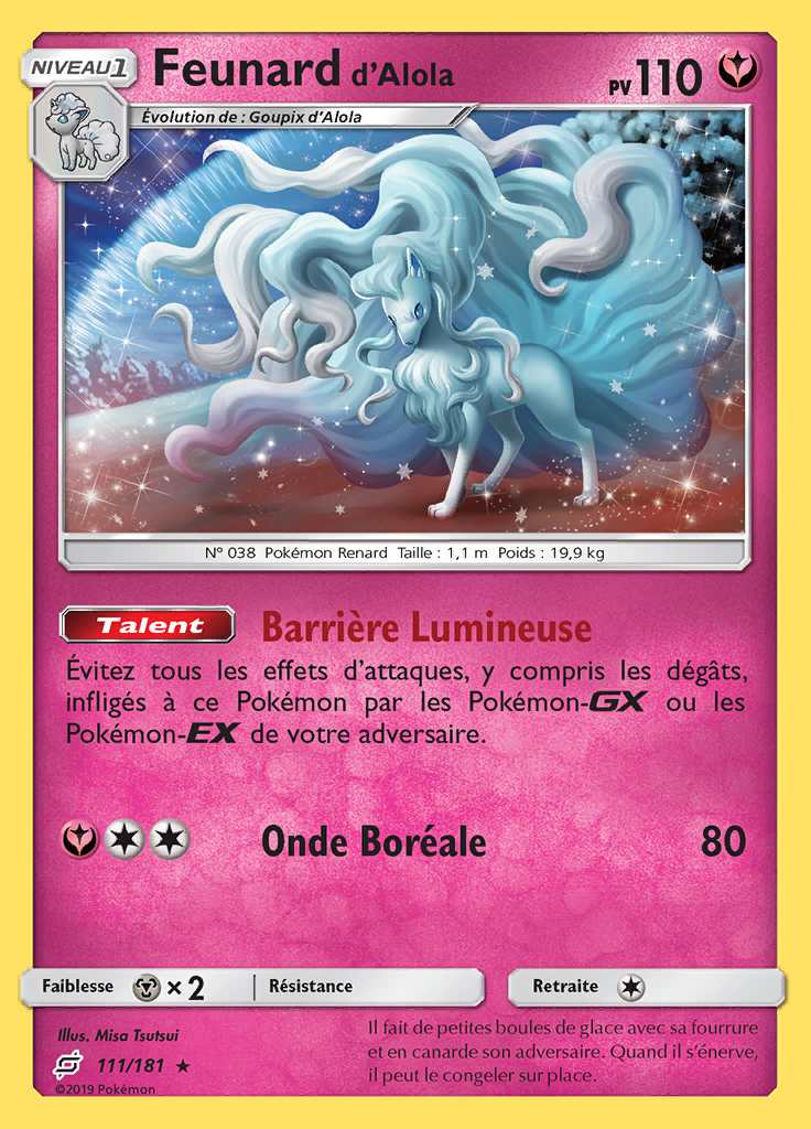 Feunard d'Alola 111/181 — Duo de Choc