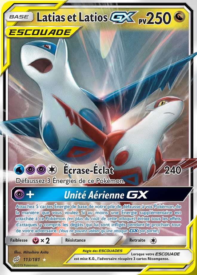 Latias et Latios-GX 113/181 — Duo de Choc