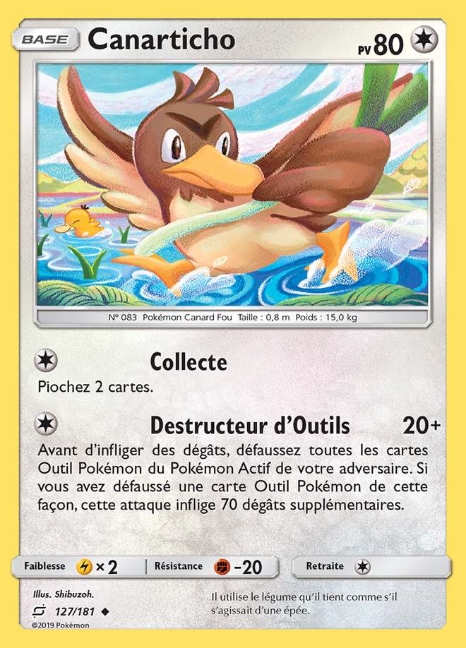 Canarticho 127/181 — Duo de Choc