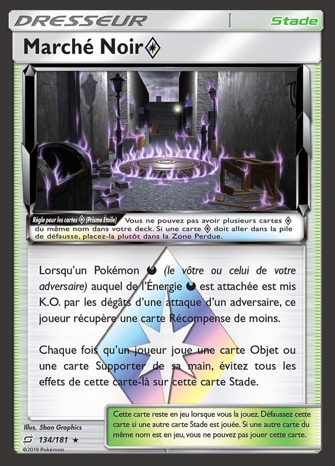 Marché Noir Prisme Étoile 134/181 — Duo de Choc