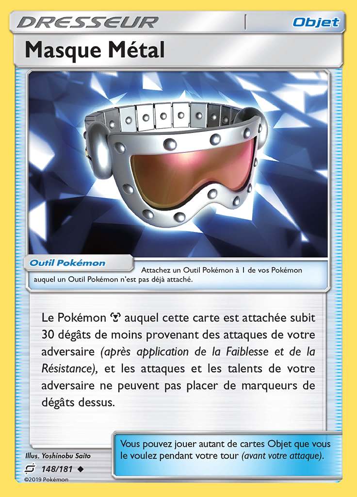 Masque Métal 148/181 — Duo de Choc