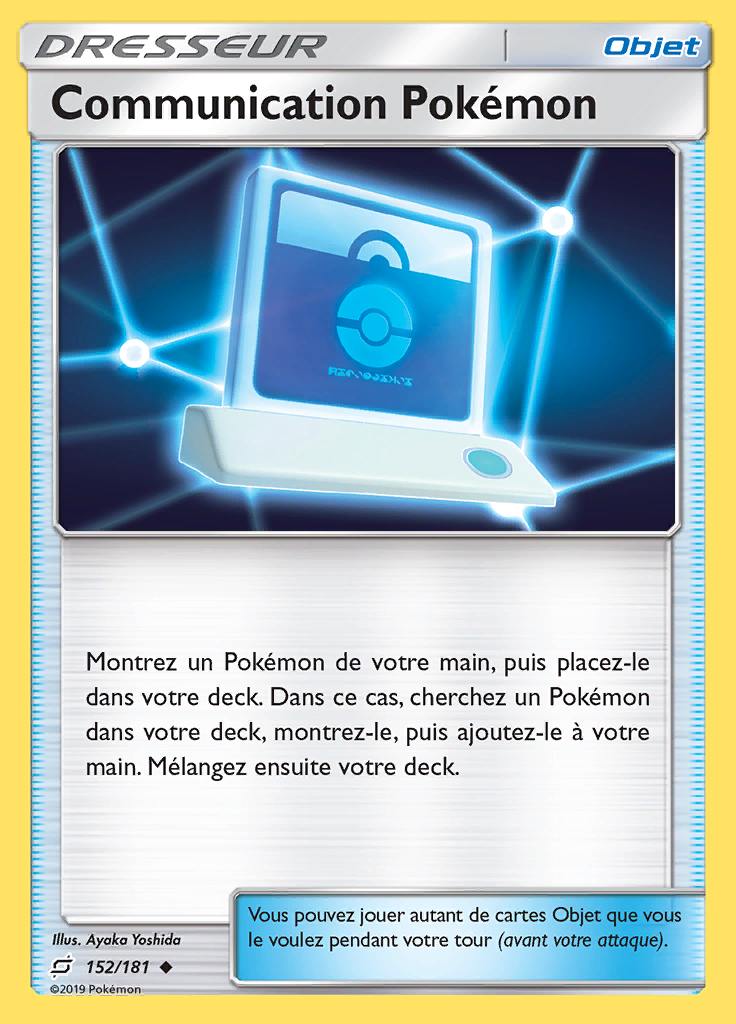 Communication Pokémon 152/181 — Duo de Choc