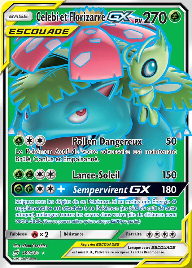 Celebi et Florizarre-GX 159/181 — Duo de Choc
