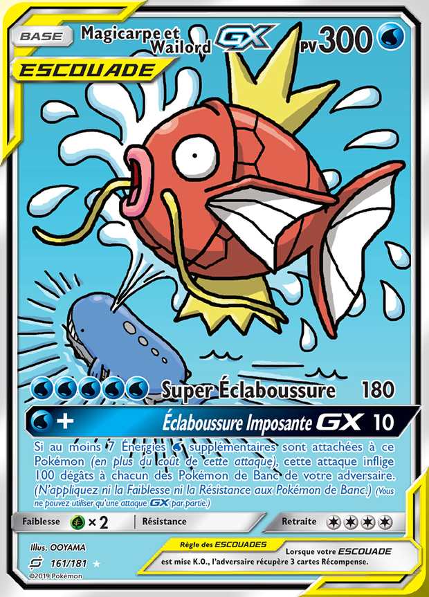 Magicarpe et Wailord-GX 161/181 — Duo de Choc