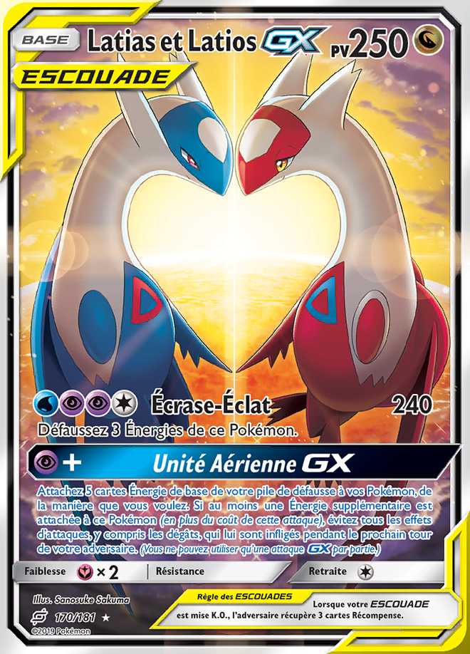 Latias et Latios-GX 170/181 — Duo de Choc