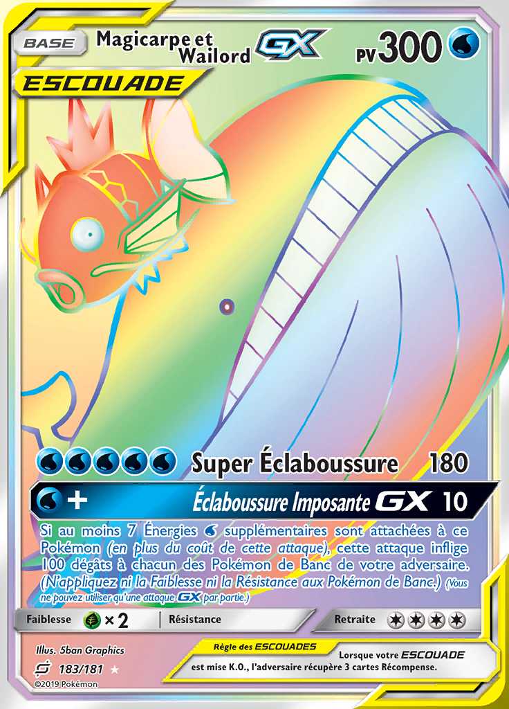 Magicarpe et Wailord-GX 183/181 — Duo de Choc