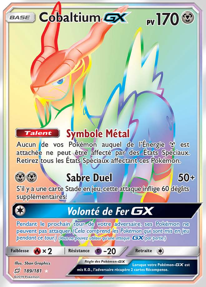 Cobaltium-GX 189/181 — Duo de Choc