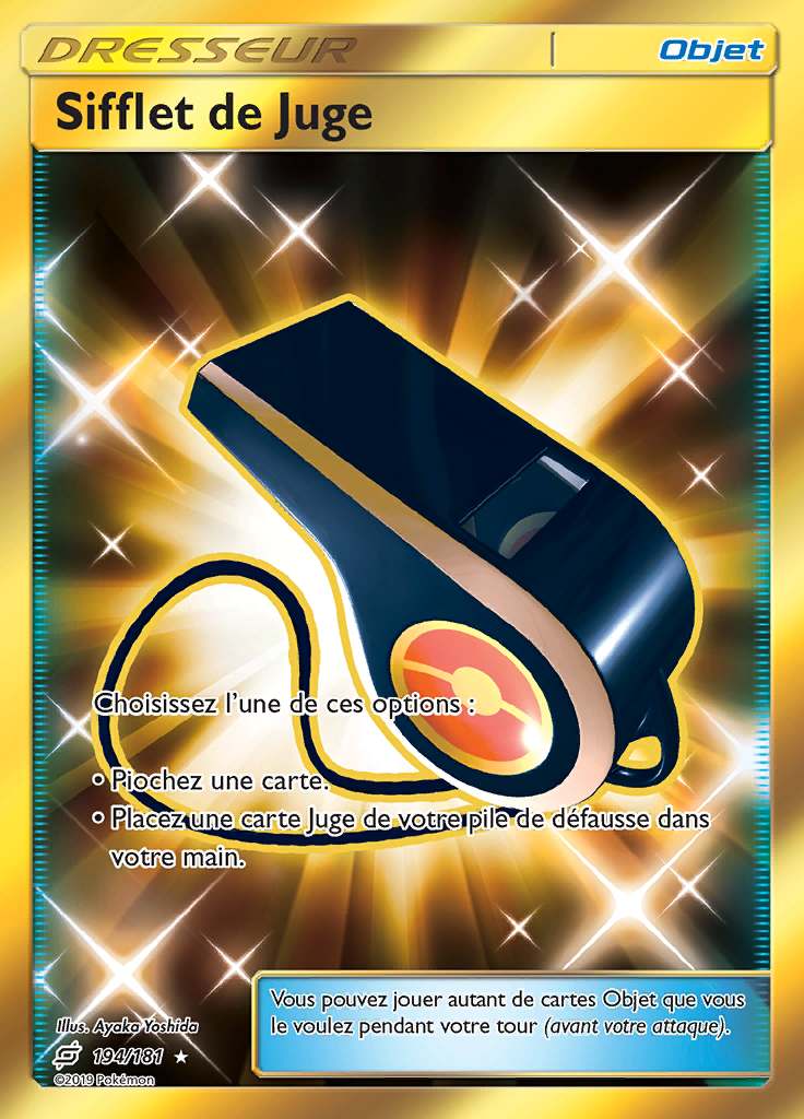 Sifflet de Juge 194/181 — Duo de Choc