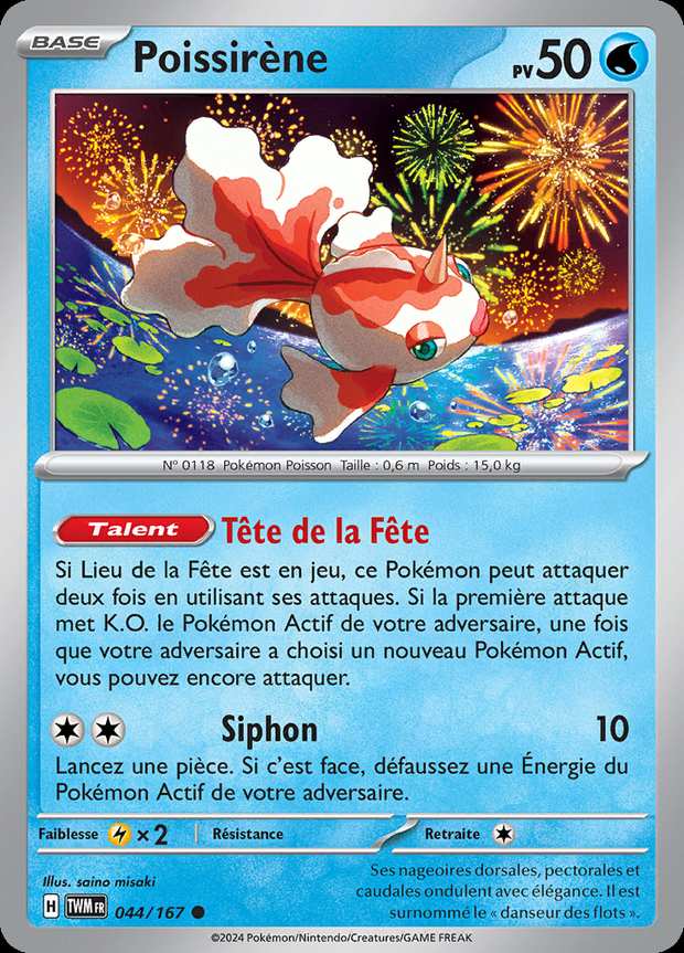 Poissirène 044/167 — Mascarade Crépusculaire