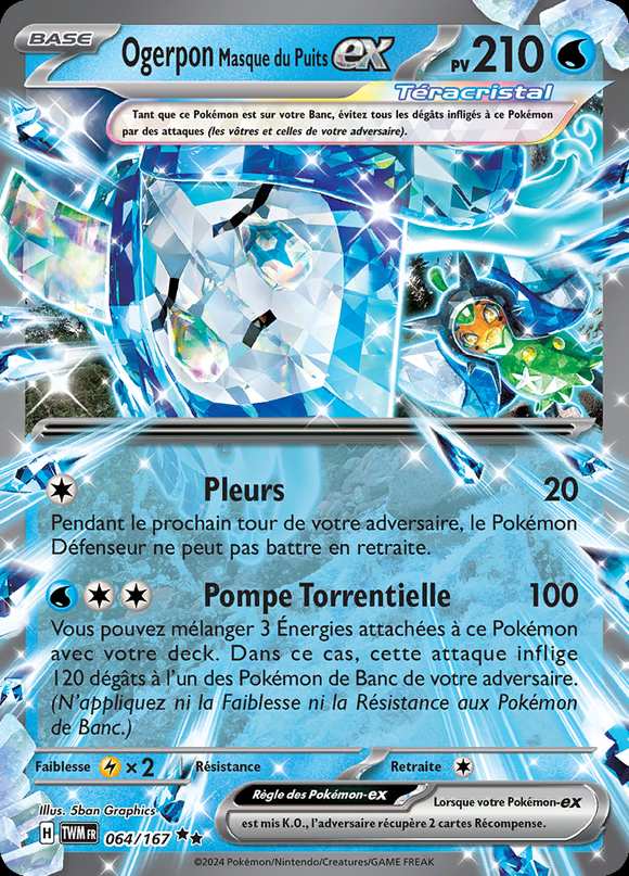 Ogerpon Masque du Puits-ex 064/167 — Mascarade Crépusculaire