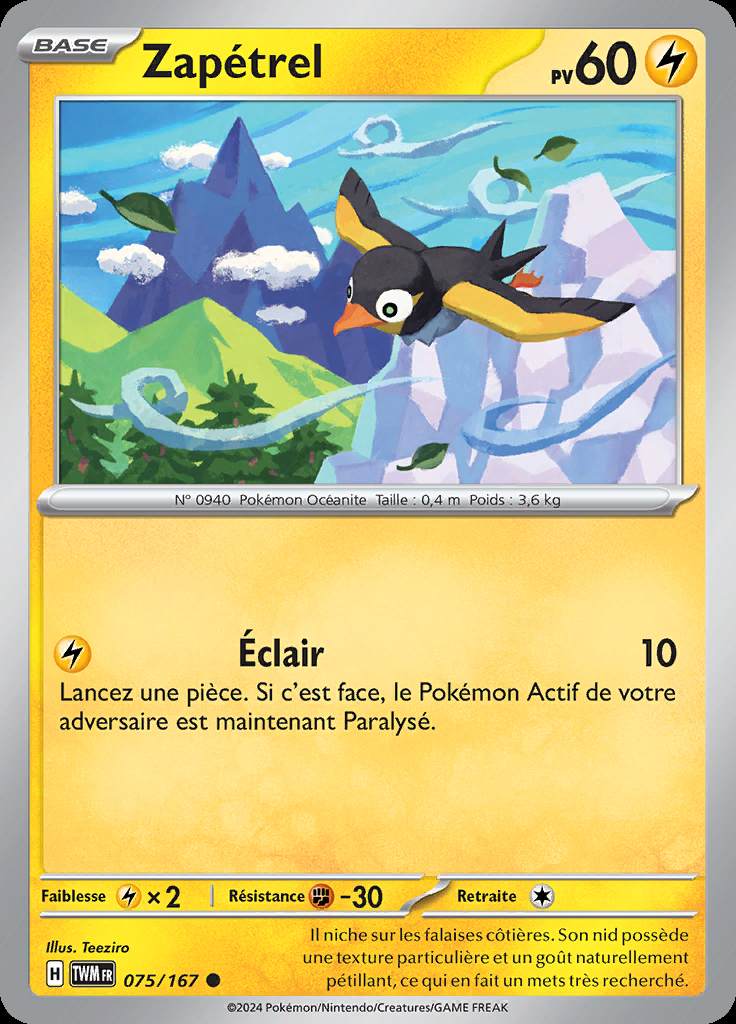 Zapétrel 075/167 — Mascarade Crépusculaire