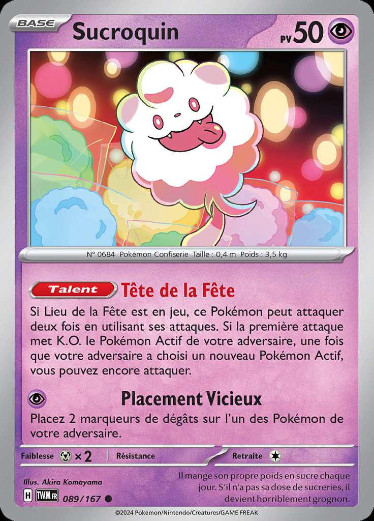Sucroquin 089/167 — Mascarade Crépusculaire
