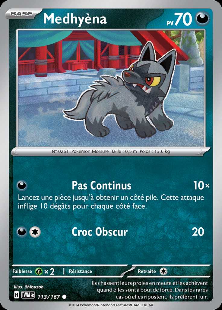 Medhyèna 113/167 — Mascarade Crépusculaire