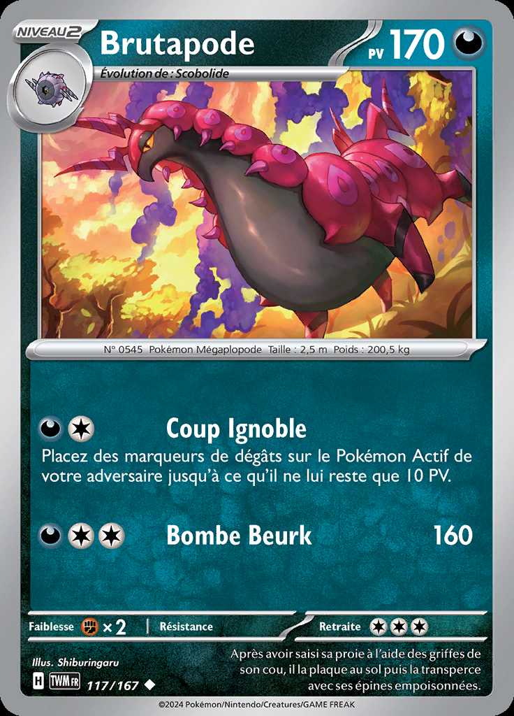 Brutapode 117/167 — Mascarade Crépusculaire