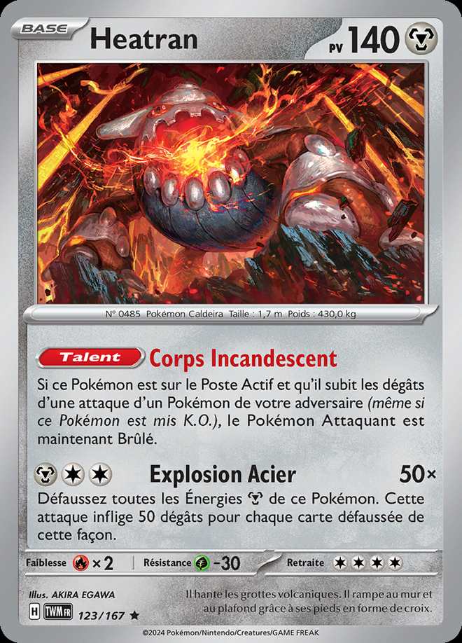 Heatran 123/167 — Mascarade Crépusculaire