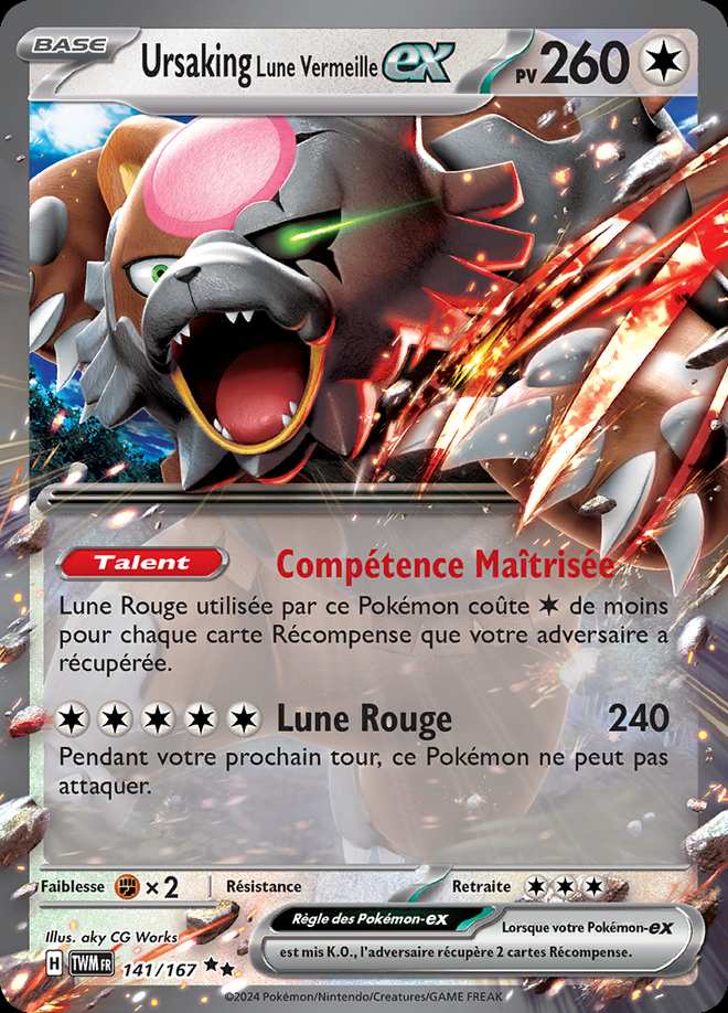 Ursaking Lune Vermeille-ex 141/167 — Mascarade Crépusculaire
