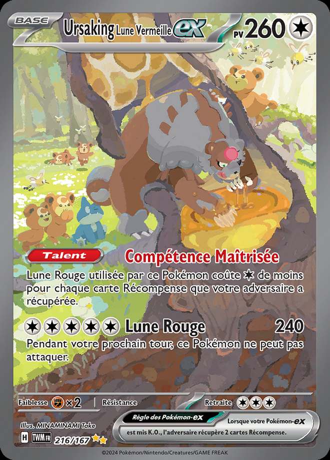 Ursaking Lune Vermeille-ex 216/167 — Mascarade Crépusculaire