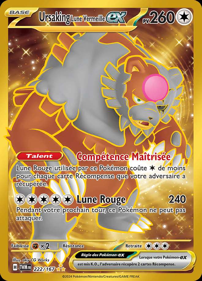 Ursaking Lune Vermeille-ex 222/167 — Mascarade Crépusculaire