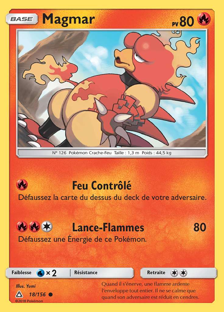 Magmar 018/156 — Ultra-Prisme