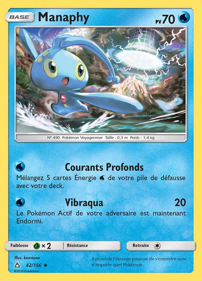 Manaphy 042/156 — Ultra-Prisme
