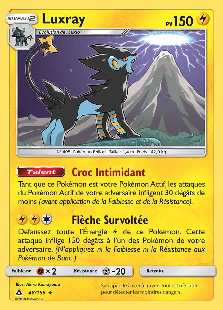 Luxray 048/156 — Ultra-Prisme