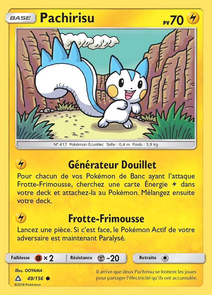 Pachirisu 049/156 — Ultra-Prisme