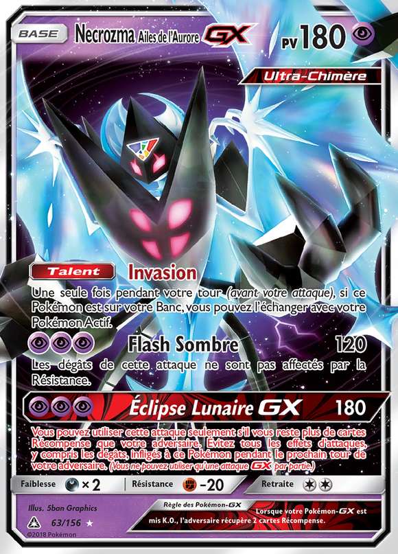 Necrozma Ailes de l'Aurore-GX 063/156 — Ultra-Prisme