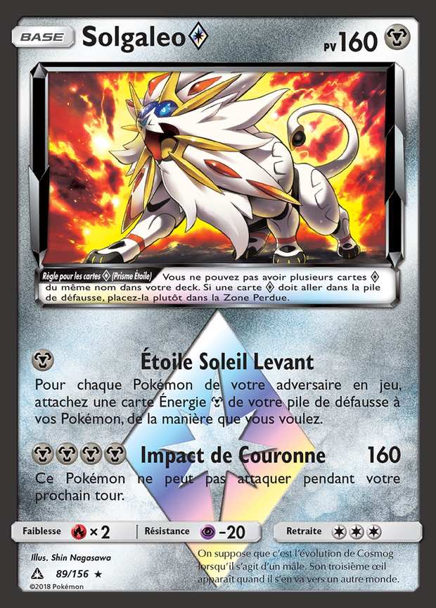 Solgaleo Prisme Étoile 089/156 — Ultra-Prisme
