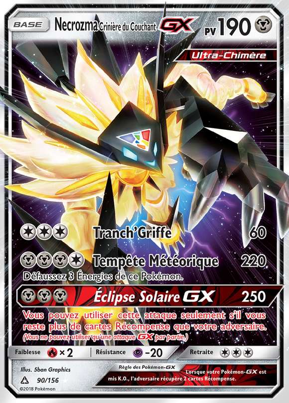 Necrozma Crinière du Couchant-GX 090/156 — Ultra-Prisme