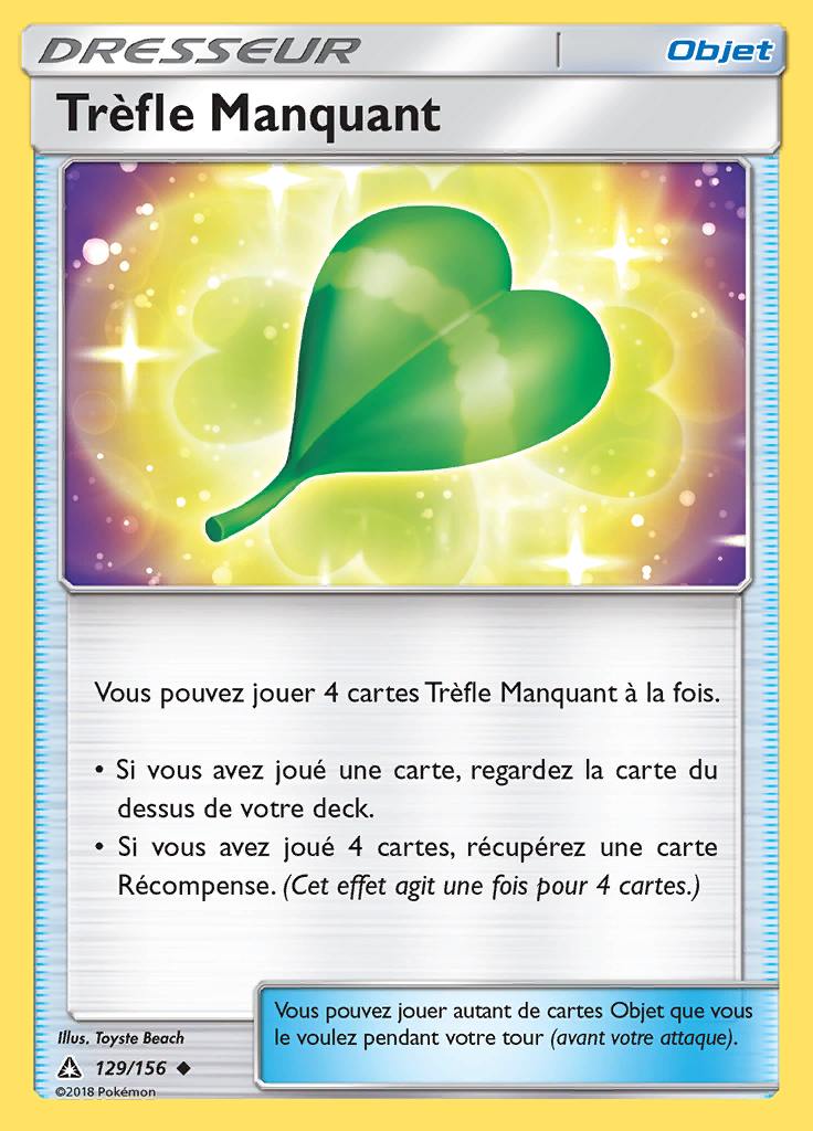 Trèfle Manquant 129/156 — Ultra-Prisme
