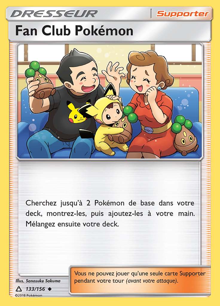 Fan Club Pokémon 133/156 — Ultra-Prisme