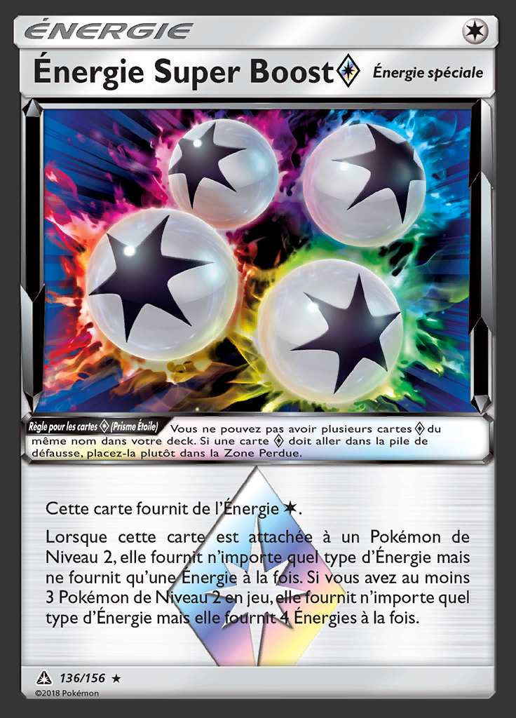 Énergie Super Boost Prisme Étoile 136/156 — Ultra-Prisme