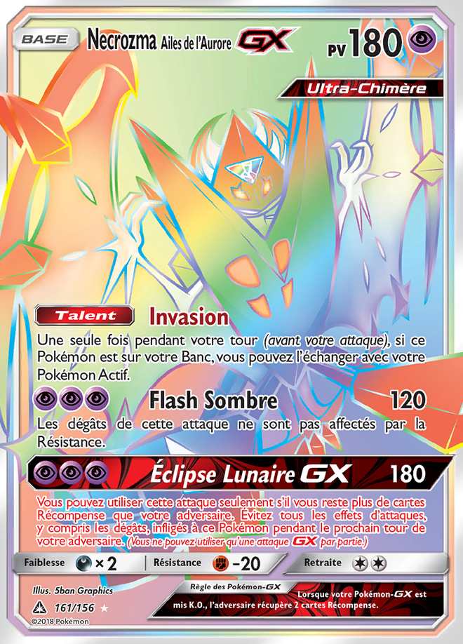 Necrozma Ailes de l'Aurore-GX 161/156 — Ultra-Prisme