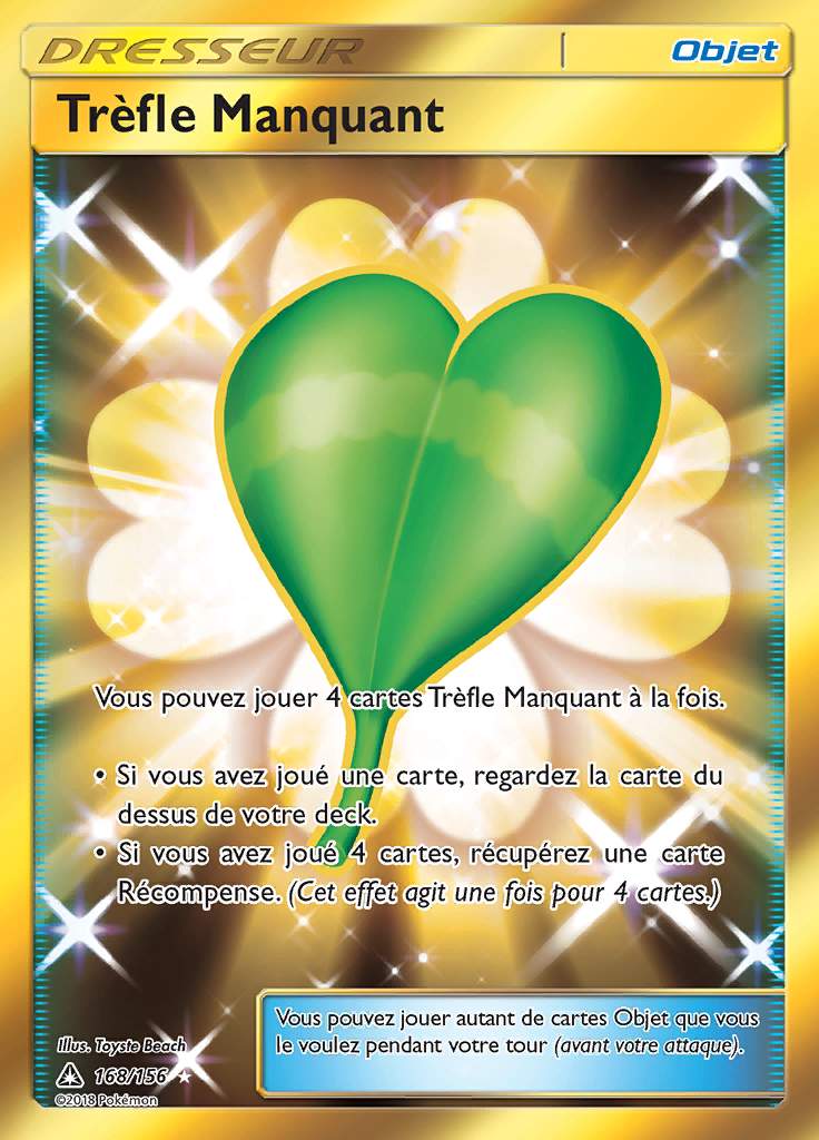 Trèfle Manquant 168/156 — Ultra-Prisme