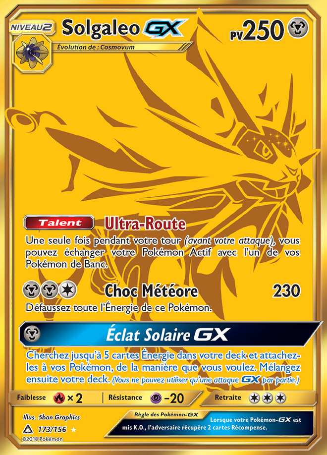 Solgaleo-GX 173/156 — Ultra-Prisme